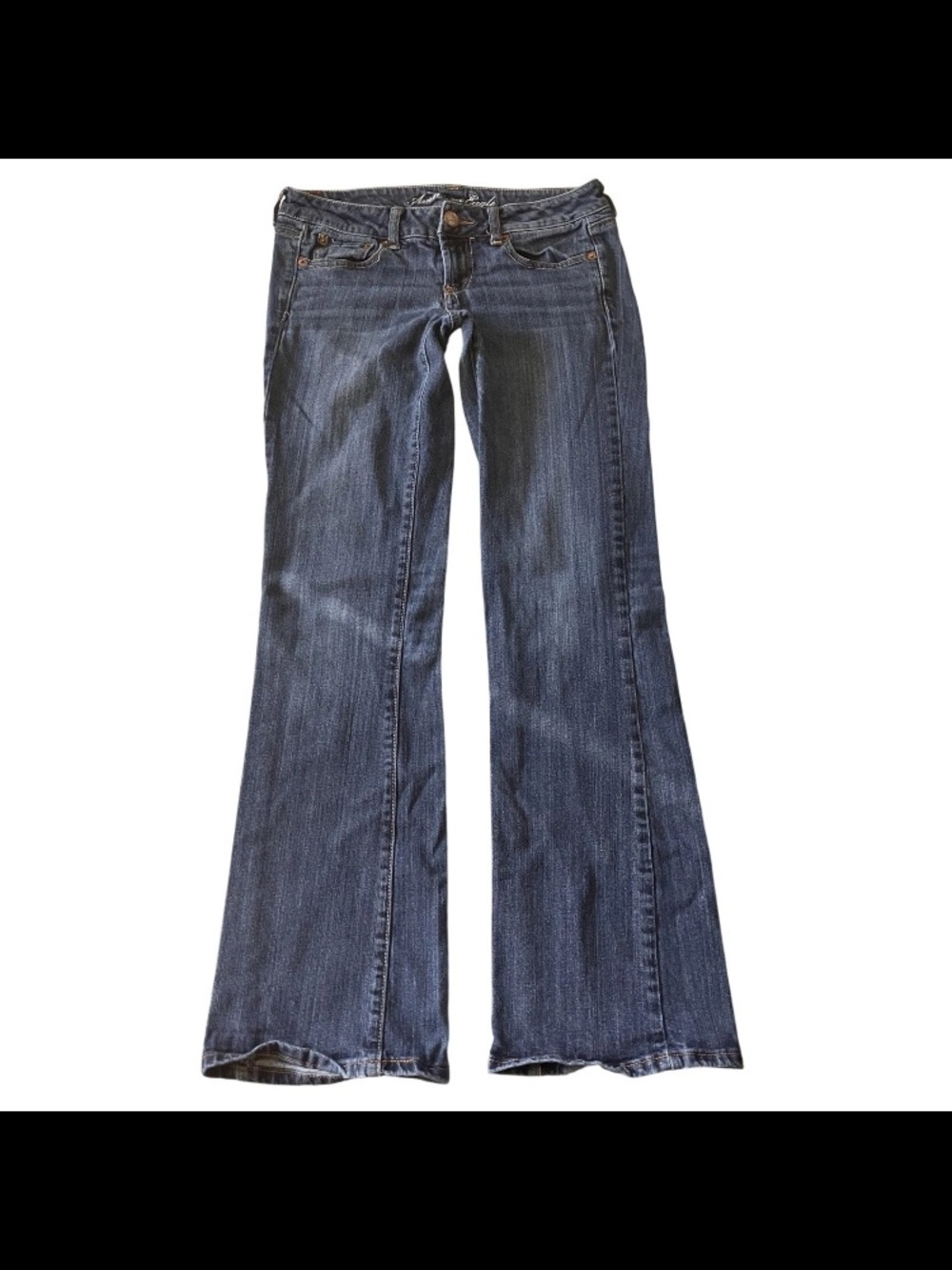 American Eagle Vintage Y2k Ultra Low Rise Favorite Boyfriend Jeans 4L Trashy